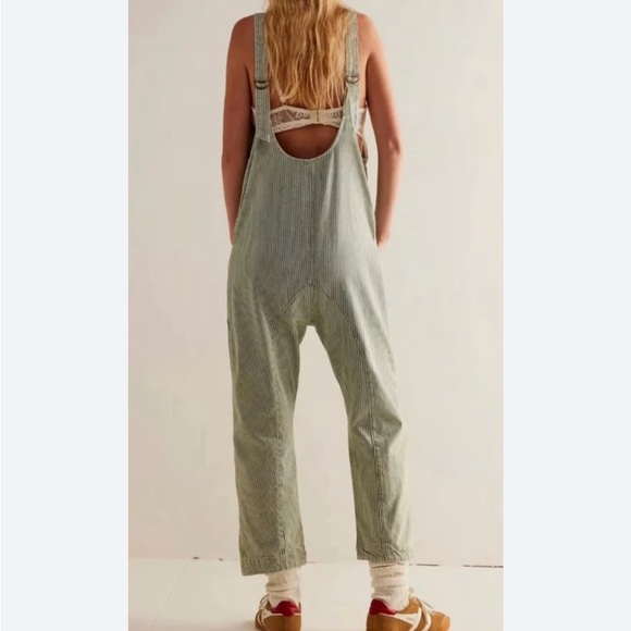 Mustard Seed Women's Blue Denim Overalls *FreePeople Dupe! - Picture 1 of 7